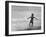 Little Boy Trying to Surf-Allan Grant-Framed Photographic Print