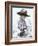 Little Boy Wearing Cowboy Hat-Nora Hernandez-Framed Giclee Print