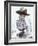 Little Boy Wearing Cowboy Hat-Nora Hernandez-Framed Giclee Print