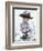 Little Boy Wearing Cowboy Hat-Nora Hernandez-Framed Giclee Print