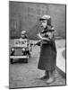 Little Boys at Play Wearing a Rainsuit-Nina Leen-Mounted Photographic Print