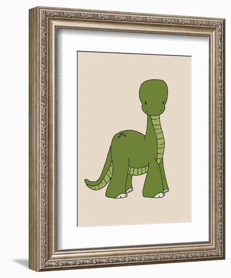 Little Brontosaurus-Designs Sweet Melody-Framed Premium Giclee Print