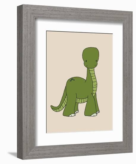 Little Brontosaurus-Designs Sweet Melody-Framed Premium Giclee Print