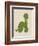 Little Brontosaurus-Designs Sweet Melody-Framed Premium Giclee Print