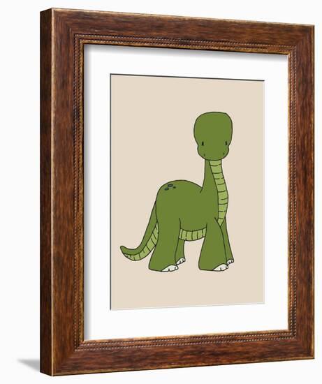 Little Brontosaurus-Designs Sweet Melody-Framed Premium Giclee Print