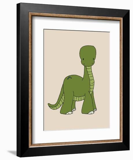 Little Brontosaurus-Designs Sweet Melody-Framed Premium Giclee Print