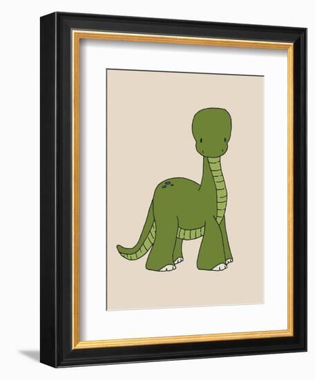 Little Brontosaurus-Designs Sweet Melody-Framed Premium Giclee Print