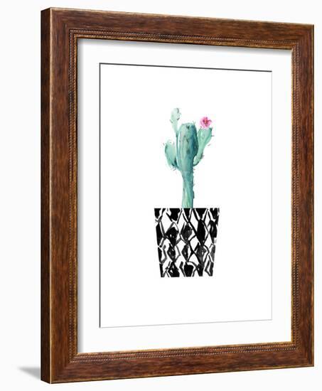 Little Cactus-Dakota London-Framed Art Print