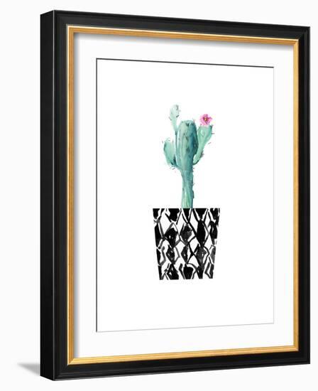 Little Cactus-Dakota London-Framed Art Print