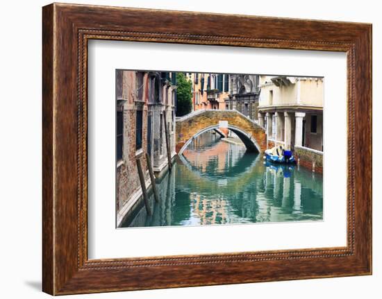 Little Canal in Venice-prochasson-Framed Photographic Print