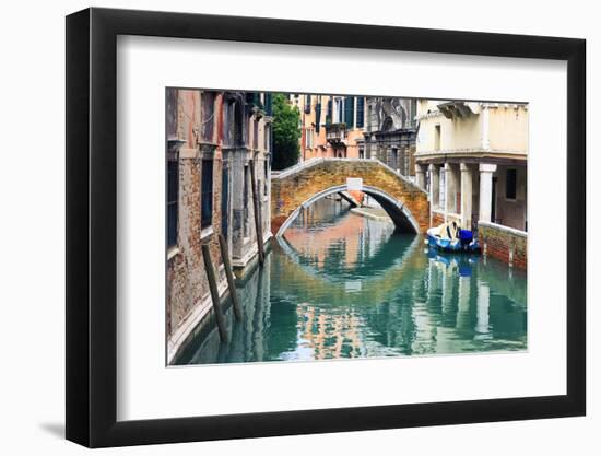 Little Canal in Venice-prochasson-Framed Photographic Print