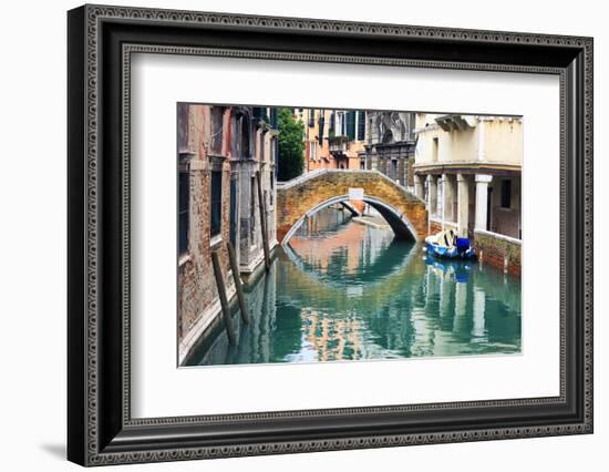 Little Canal in Venice-prochasson-Framed Photographic Print