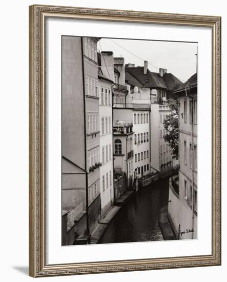 Little Canal, Prague, Czech Republic-Cyndi Schick-Framed Giclee Print