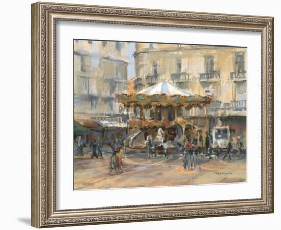 Little Carousel, Montpellier-Pat Maclaurin-Framed Giclee Print