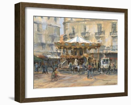 Little Carousel, Montpellier-Pat Maclaurin-Framed Giclee Print