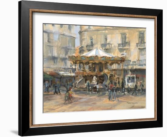 Little Carousel, Montpellier-Pat Maclaurin-Framed Giclee Print