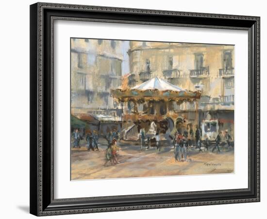 Little Carousel, Montpellier-Pat Maclaurin-Framed Giclee Print