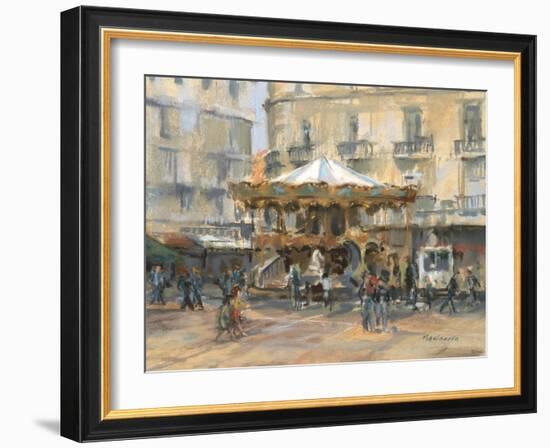 Little Carousel, Montpellier-Pat Maclaurin-Framed Giclee Print