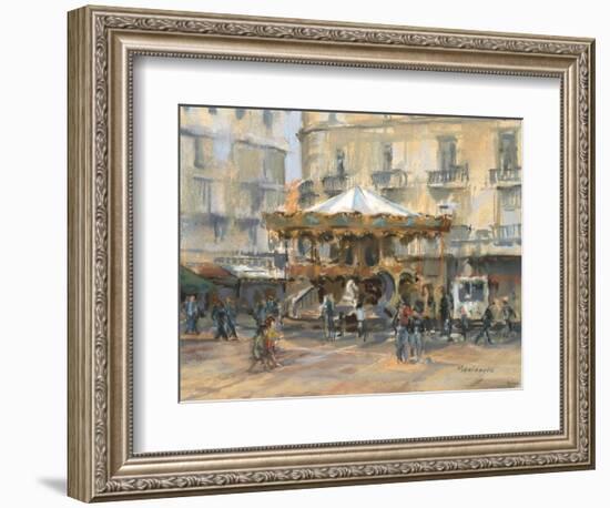 Little Carousel, Montpellier-Pat Maclaurin-Framed Giclee Print