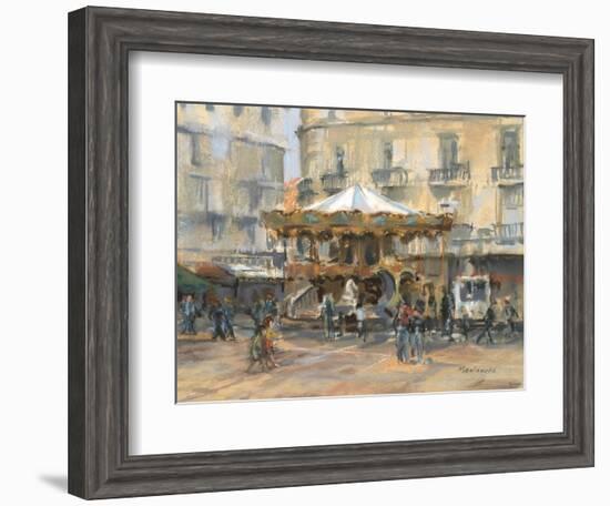 Little Carousel, Montpellier-Pat Maclaurin-Framed Giclee Print