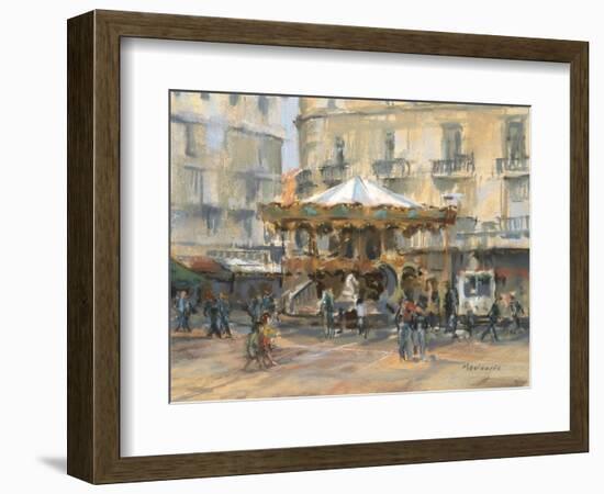 Little Carousel, Montpellier-Pat Maclaurin-Framed Giclee Print