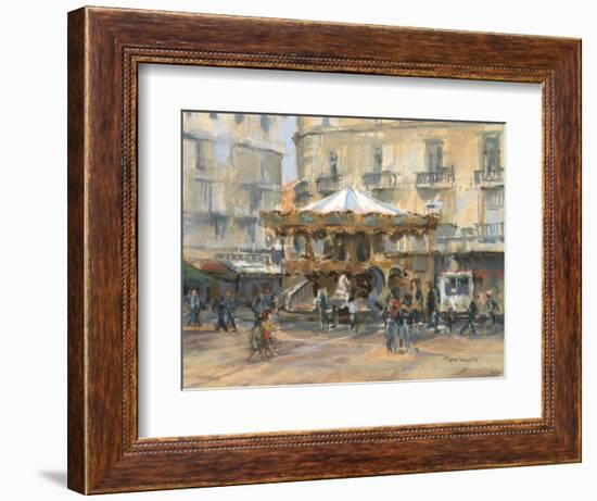 Little Carousel, Montpellier-Pat Maclaurin-Framed Giclee Print