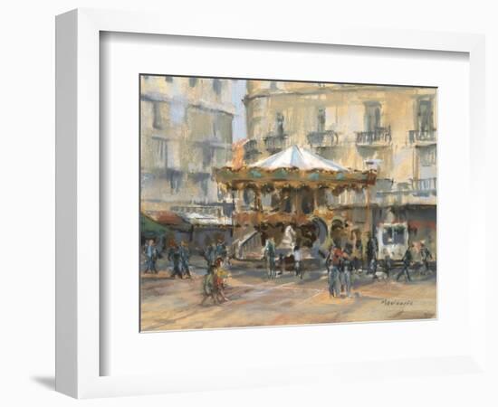 Little Carousel, Montpellier-Pat Maclaurin-Framed Giclee Print