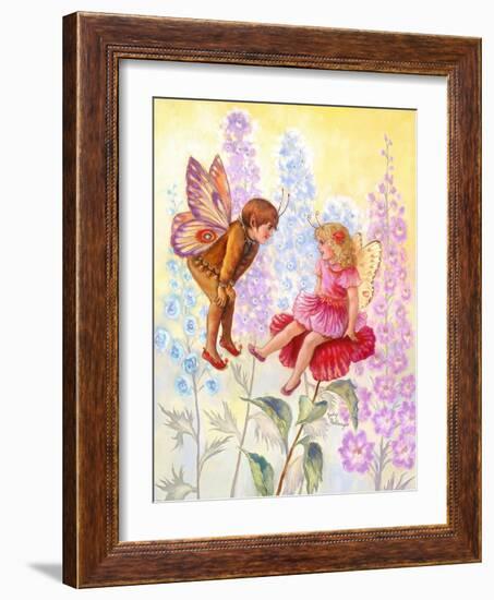 Little Chat-Judy Mastrangelo-Framed Giclee Print