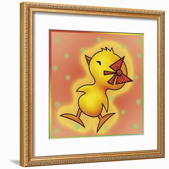 Little Chickens 4-Maria Trad-Framed Giclee Print