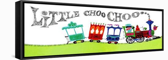 Little Choo Choo - Jack & Jill-Audrey Walters-Framed Premier Image Canvas