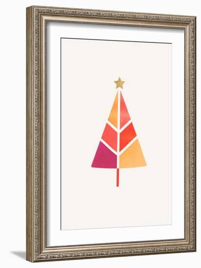 Little Christmas Tree-Kubistika-Framed Giclee Print