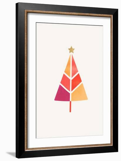 Little Christmas Tree-Kubistika-Framed Giclee Print