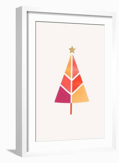 Little Christmas Tree-Kubistika-Framed Giclee Print