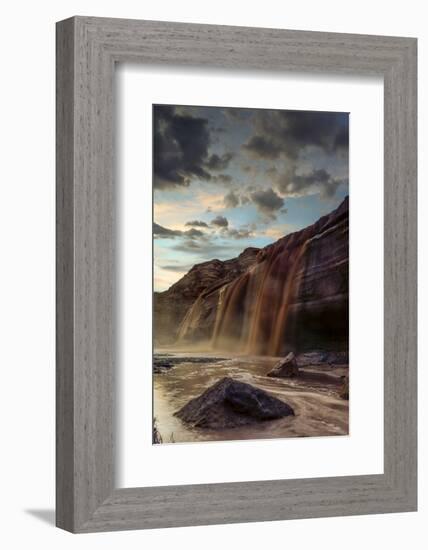 Little Colorado River in Arizona after a Storm-Howie Garber-Framed Photographic Print