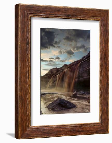 Little Colorado River in Arizona after a Storm-Howie Garber-Framed Photographic Print