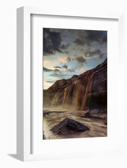 Little Colorado River in Arizona after a Storm-Howie Garber-Framed Photographic Print