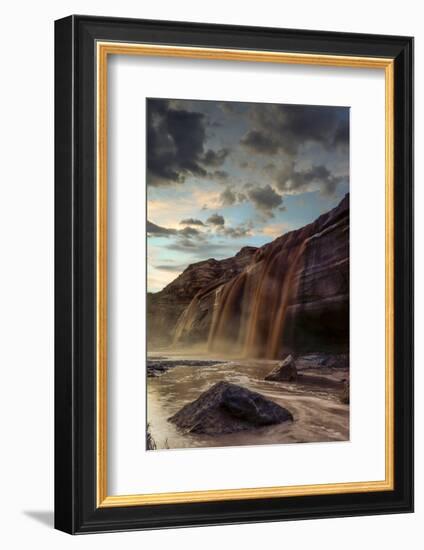 Little Colorado River in Arizona after a Storm-Howie Garber-Framed Photographic Print