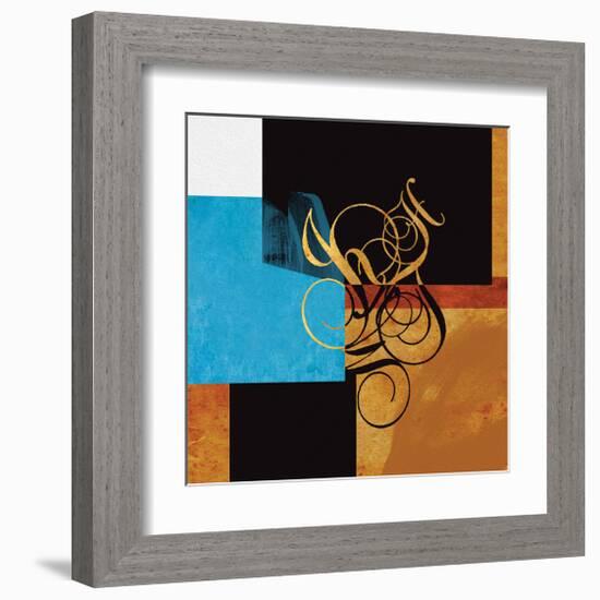 Little Conversations #218A-Rachel Travis-Framed Art Print