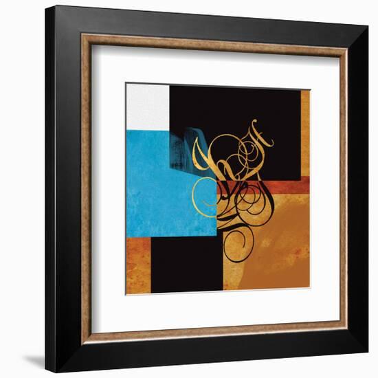 Little Conversations #218A-Rachel Travis-Framed Art Print