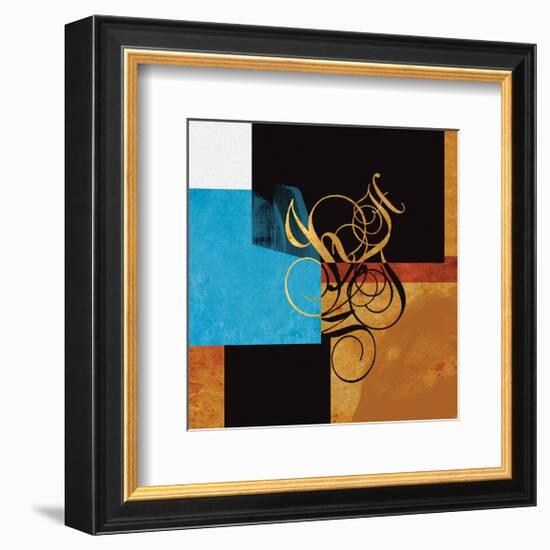 Little Conversations #218A-Rachel Travis-Framed Art Print