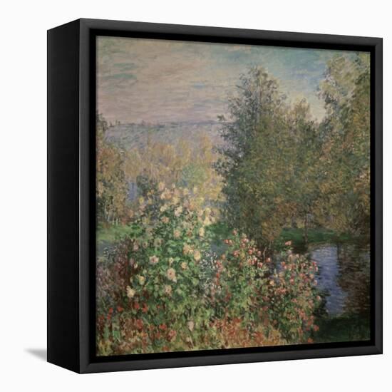 Little Corner of the Garden-Claude Monet-Framed Premier Image Canvas