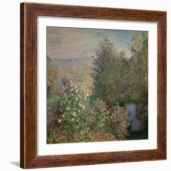 Little Corner of the Garden-Claude Monet-Framed Giclee Print