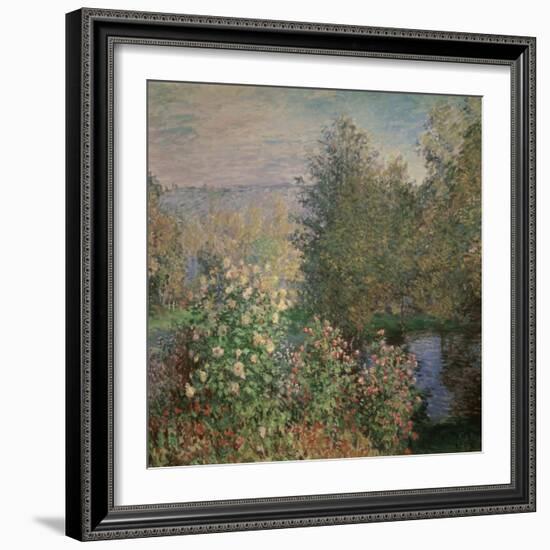 Little Corner of the Garden-Claude Monet-Framed Giclee Print