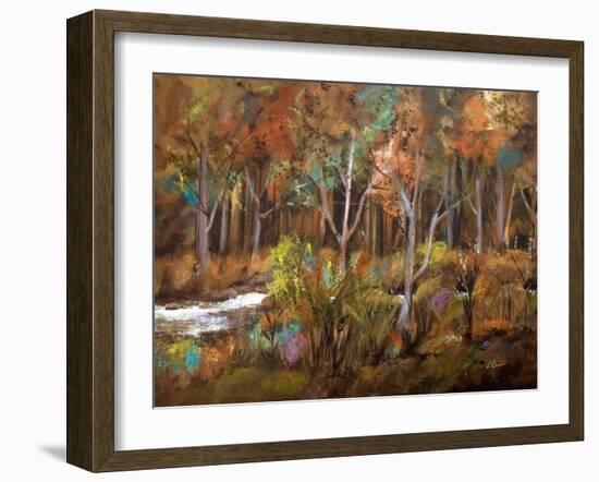 Little Creek Down In The Woods-Ruth Palmer-Framed Art Print