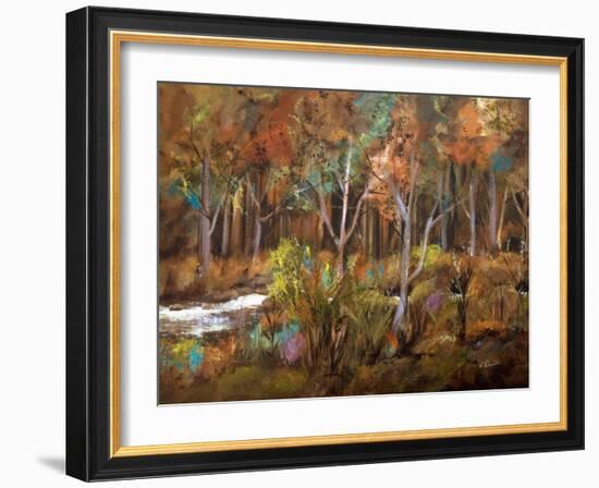 Little Creek Down In The Woods-Ruth Palmer-Framed Art Print