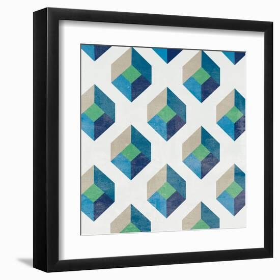 Little Cubes II-Melissa Wang-Framed Art Print