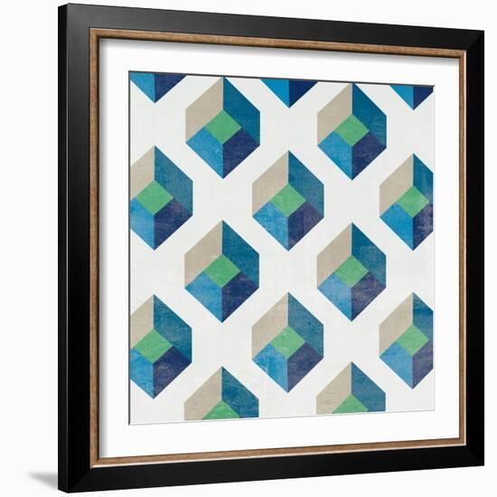 Little Cubes II-Melissa Wang-Framed Art Print