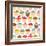 Little Cupcakes Seamless Pattern-Adam Fahey-Framed Art Print