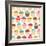 Little Cupcakes Seamless Pattern-Adam Fahey-Framed Art Print