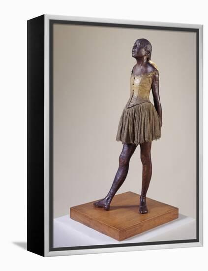 Little Dancer Aged Fourteen-Edgar Degas-Framed Premier Image Canvas